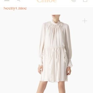 See by Chloe little white dress US size S